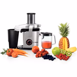 Bosch MES4000 Centrifugeuse 1000 W Noir, Gris, Acier inoxydable