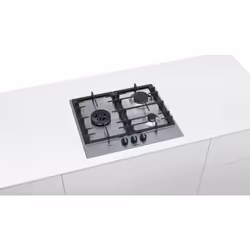 Bosch PCC6A5B90 plaque Acier inoxydable Intégré Gaz 3 zone(s)