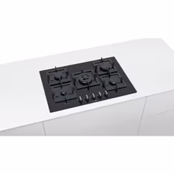 Bosch Serie 6 PPQ7A6B20 plaque Noir Intégré Gaz 5 zone(s) - Vue supplémentaire 2