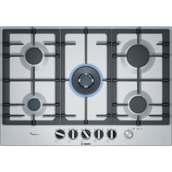Bosch Serie 6 PCQ7A5M90 plaque Acier inoxydable Intégré Gaz 5 zone(s)