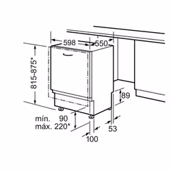 Bosch SMV41D10EU lave-vaisselle Entièrement intégré 12 couverts E