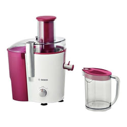 Bosch MES25C0 Centrifugeuse 700 W Cerise, Transparent, Blanc