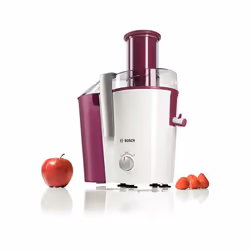 Bosch MES25C0 Centrifugeuse 700 W Cerise, Transparent, Blanc
