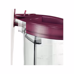 Bosch MES25C0 Centrifugeuse 700 W Cerise, Transparent, Blanc - Vue supplémentaire 4