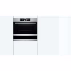 Bosch BIC630NS1 tiroir et armoire chauffant 20 L 810 W Noir, Acier inoxydable