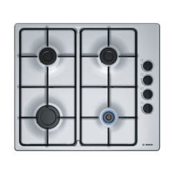 Bosch PBP6B5B80 plaque Acier inoxydable Intégré Gaz 4 zone(s)