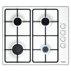 Bosch PBP6B2B80 plaque Blanc Intégré Gaz 4 zone(s)