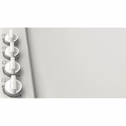 Bosch PBP6B2B80 plaque Blanc Intégré Gaz 4 zone(s)