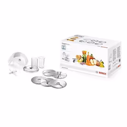 Bosch MUZ5VL1, Acier inoxydable, Blanc, Acier inoxydable, MUM5