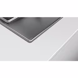 Bosch Serie 6 PCP6A5B90 plaque Noir, Acier inoxydable Intégré Gaz 4 zone(s)