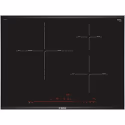 Bosch Serie 8 PID775DC1E, Noir, Intégré, Plaque avec zone à induction, Verre-céramique, 3 zone(s), 3 zone(s)