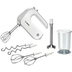Bosch MFQ4075DE mixeur Batteur à main 550 W Argent, Blanc