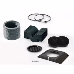 Bosch DHZ5335, Kit de recyclage pour hotte, Noir, Bosch, 800 mm, 15 cm