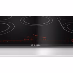 Bosch Serie 8 PKM875DP1D plaque Noir, Acier inoxydable Intégré Céramique 5 zone(s)