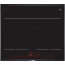 Bosch Serie 8 PXY675DC1E, Noir, Intégré, Plaque avec zone à induction, Vitrocéramique, 4 zone(s), 4 zone(s)