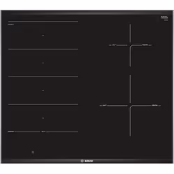 Bosch PXE675DC1E plaque Noir, Acier inoxydable Intégré Plaque avec zone à induction 4 zone(s) - Vue supplémentaire 4