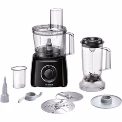 Bosch MCM3201B, 2,3 L, Noir, Transparent, Rotatif, 1 L, Plastique, 800 W
