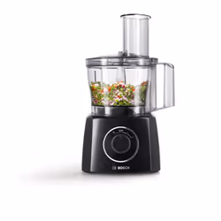 Bosch MCM3201B robot de cuisine 800 W 2,3 L Noir, Transparent
