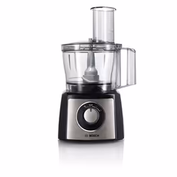 Bosch MCM3401M robot de cuisine 800 W 2,3 L Noir, Acier inoxydable