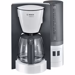 Bosch TKA6A041, Machine à café filtre, Café moulu, 1200 W, Gris, Blanc