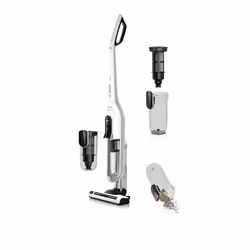 Bosch BCH6L2560 aspirateur balai et balai électrique Sec Sans sac 0,9 L Noir, Blanc