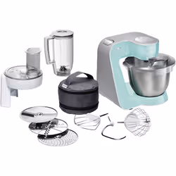 Bosch MUM58020, 3,9 L, Blanc, Boutons, 1,25 L, 1,1 m, 3 disques