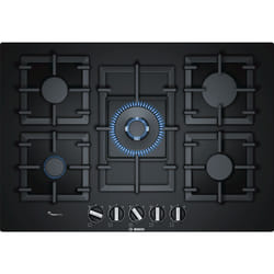 Bosch Serie 6 PPQ7A6B90 plaque Noir Intégré Gaz 5 zone(s)