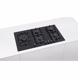 Bosch Serie 6 PPS9A6B90 plaque Noir Intégré Gaz 5 zone(s)