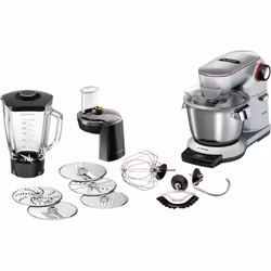 Bosch MUM9DT5S41, 5,5 L, Argent, Rotatif, Tactile, 2,3 L, 2,3 L, 5,5 L