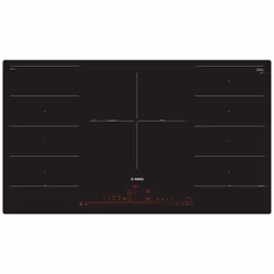 Bosch Serie 8 PXV901DV1E, Noir, Intégré, Plaque avec zone à induction, Verre-céramique, 5 zone(s), 5 zone(s)