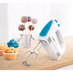 Bosch MFQ2210D mixeur Batteur à main 375 W Bleu, Blanc