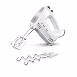 Bosch MFQ24200 mixeur Batteur à main 400 W Argent, Blanc