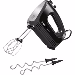 Bosch MFQ2420B, Batteur à main, Noir, Argent, Plastique, 400 W