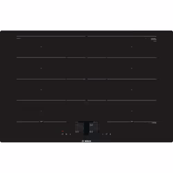 Bosch Serie 8 PXY801KW1E, Noir, Intégré, Plaque avec zone à induction, Verre-céramique, 4 zone(s), 4 zone(s)