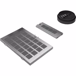 Bosch DWZ0AK0R0, Filtre de hotte, Noir, Argent, Charbon, 2,5 kg