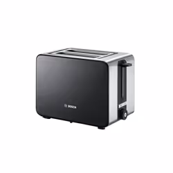 Bosch TAT7203, 2 part(s), Noir, Acier inoxydable, Boutons, Rotatif, CE, VDE, 1050 W, 220-240 V
