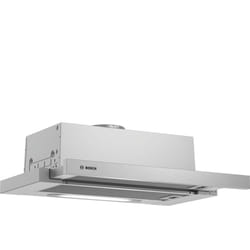 Bosch Serie 4 DFT63AC50 hotte Semi-intégrée (semi-encastrée) Argent 360 m³/h D