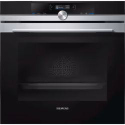 Siemens iQ700 HB674GBS1, Moyenne, Four électrique, 71 L, 71 L, A pyrolyse, Intégré