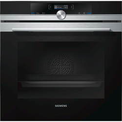 Siemens iQ700 HB674GBS1 four 71 L A+ Noir, Acier inoxydable