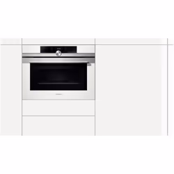 Siemens CM633GBW1 four 45 L Acier inoxydable, Blanc