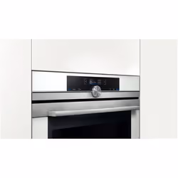 Siemens CM633GBW1 four 45 L Acier inoxydable, Blanc