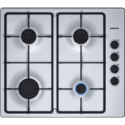Siemens EB6B5PB60, Acier inoxydable, Intégré, Gaz, En fonte, 4 zone(s), 4 zone(s)