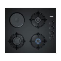 Siemens EO6B6YB10 plaque Noir Intégré Combi 4 zone(s)