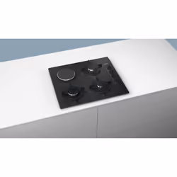 Siemens EO6B6YB10 plaque Noir Intégré Combi 4 zone(s)