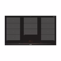 Siemens EX975LXC1E, Noir, Acier inoxydable, Intégré, Plaque avec zone à induction, Vitrocéramique, 5 zone(s), 5 zone(s)