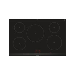 Siemens EH875LVC1E plaque Noir, Acier inoxydable Intégré Plaque avec zone à induction 5 zone(s)