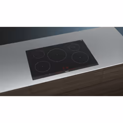 Siemens EH875LVC1E plaque Noir, Acier inoxydable Intégré Plaque avec zone à induction 5 zone(s)
