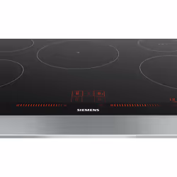 Siemens EH875LVC1E plaque Noir, Acier inoxydable Intégré Plaque avec zone à induction 5 zone(s)