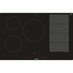 Siemens EX801LVC1E plaque Noir, Acier inoxydable Intégré Plaque avec zone à induction 5 zone(s)