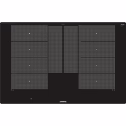 Siemens EX801LYC1E plaque Noir Intégré Plaque avec zone à induction 4 zone(s)